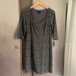 Connected Apparel Gray Dress
